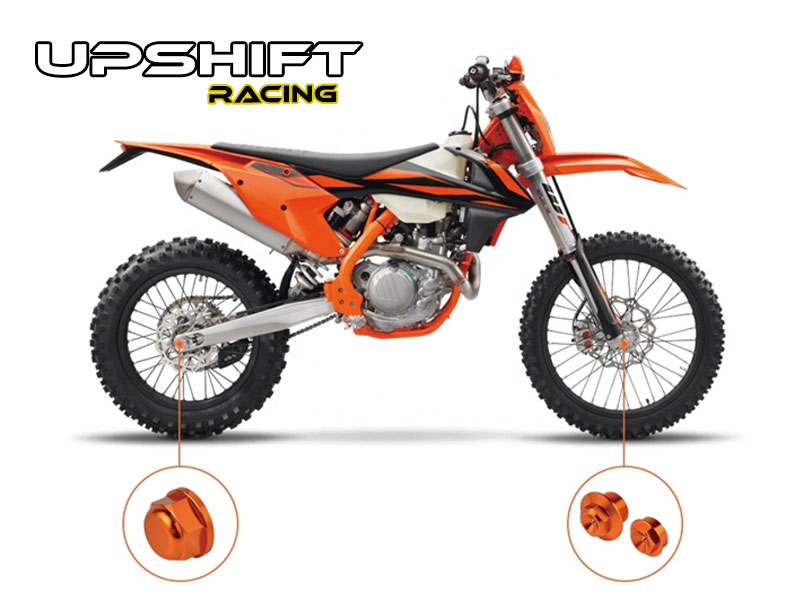 Akseleiden Pultti- ja Mutterisarja KTM/Husqvarna EXC/EXC-F/TE/FE 2017-> (eri värejä)- Upshift Racing