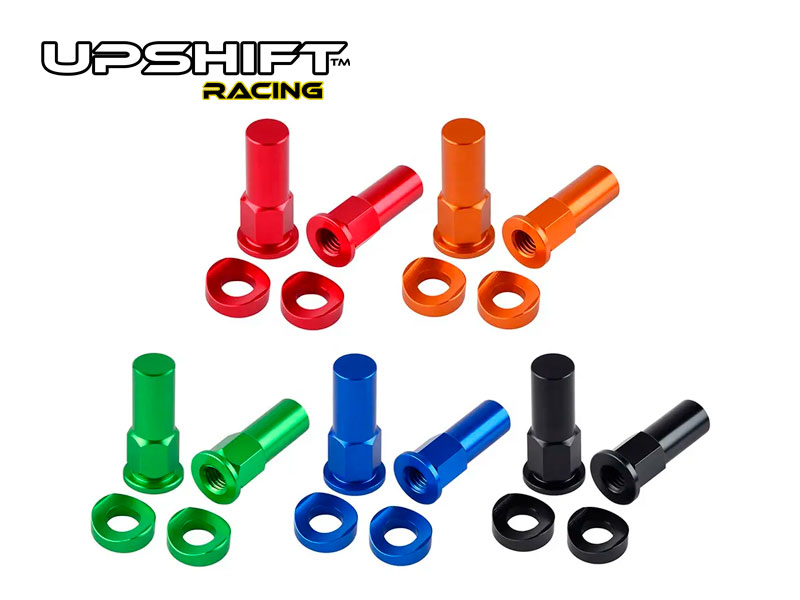 Rengaslukonmutteri (1kpl), Yleismalli (eri värejä) - Upshift Racing