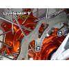 Jarrulevyn Pultti (1kpl) KTM M6x12mm Titaania - Upshift Racing